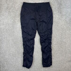 The North Face Aphrodite 2.0 Pants Womens XL Black Ruched Hiking Outdoor Joggers